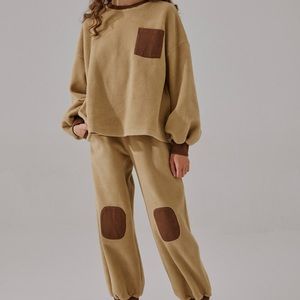 LIT Baby Bear Fleece Colorblock Set